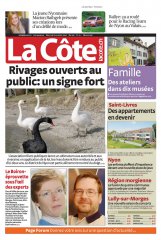 Journal La Côte 31 Oct. 2007, couverture